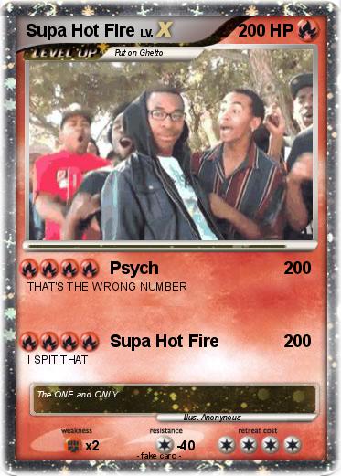 Pokemon Supa Hot Fire