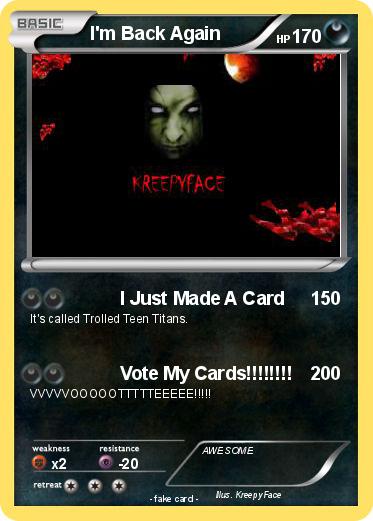 Pokemon I'm Back Again