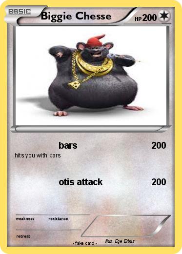 Pokemon Biggie Chesse