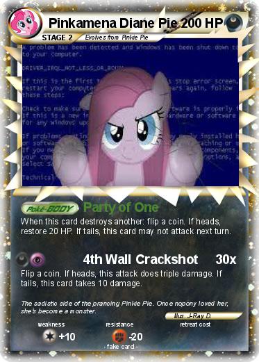 Pokemon Pinkamena Diane Pie