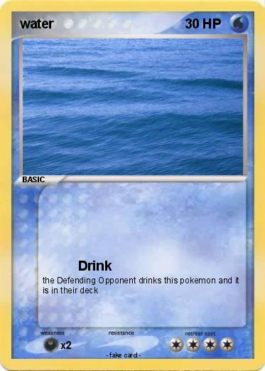 Pokemon water