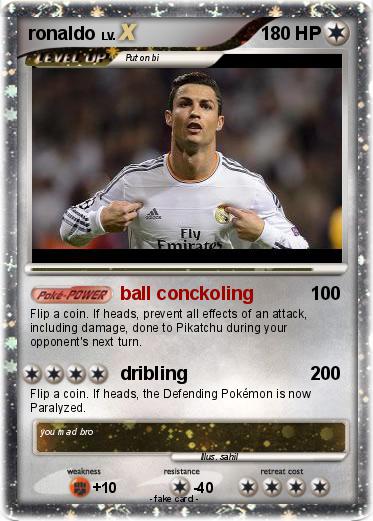 Pokemon ronaldo