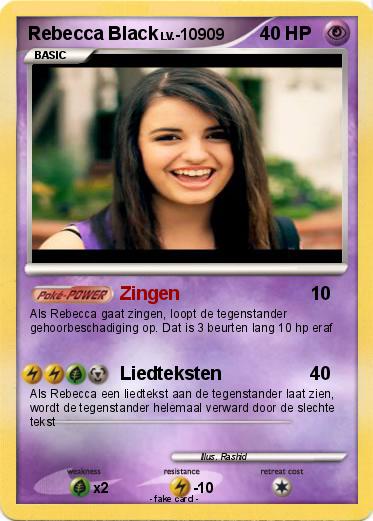 Pokemon Rebecca Black