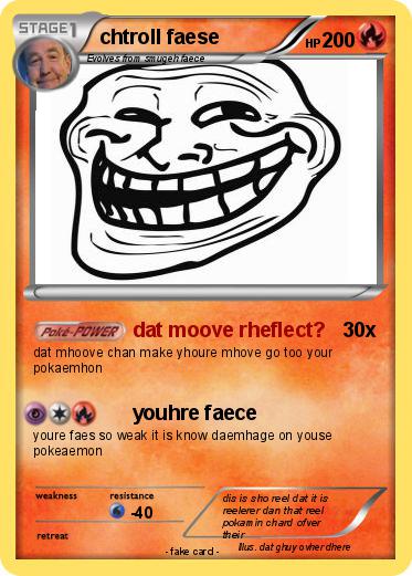 Pokemon chtroll faese
