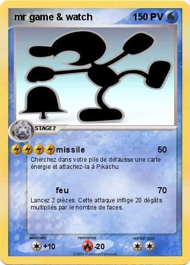 Pokemon mr game & watch