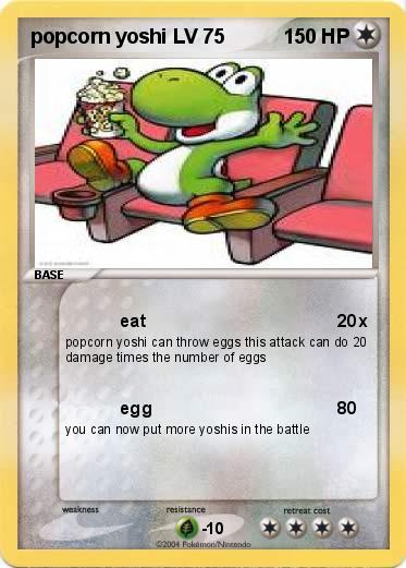 Pokemon popcorn yoshi LV 75