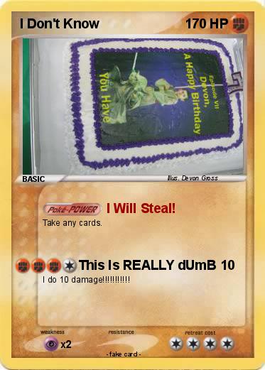 Pokemon I Don't Know