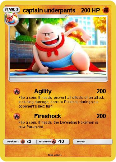 Pokemon captain underpants