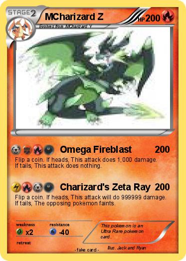 Pokemon MCharizard Z