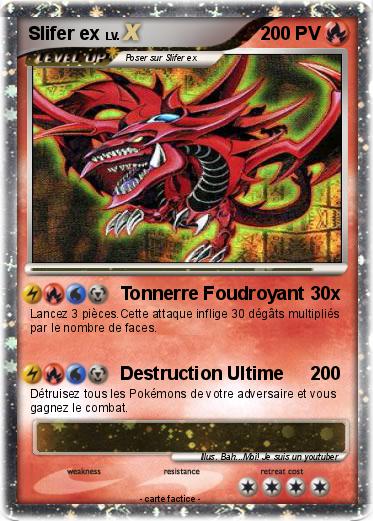 Pokemon Slifer ex