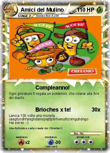 Pokemon Amici del Mulino