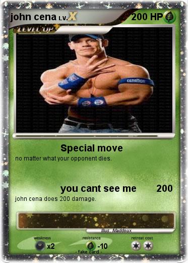 Pokemon john cena