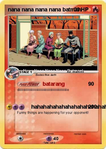 Pokemon nana nana nana nana batman