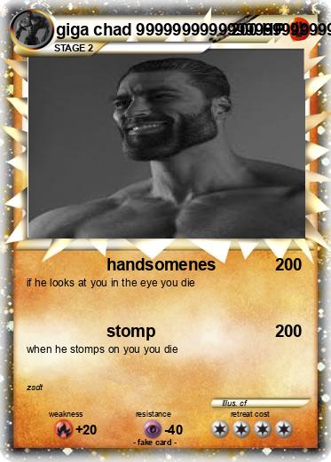 Pokemon giga chad 99999999999999999999999999999