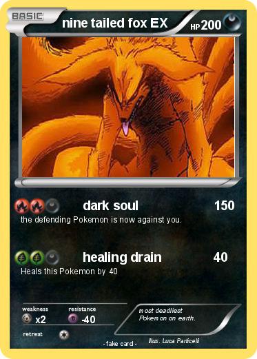 Pokemon nine tailed fox EX