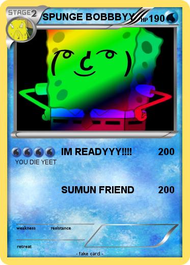 Pokemon SPUNGE BOBBBYY