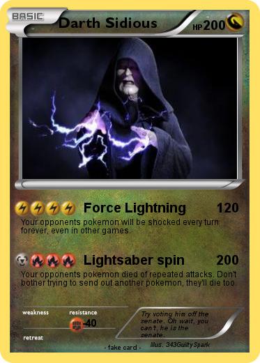 Pokemon Darth Sidious
