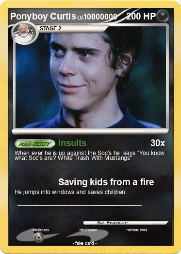 Pokemon Ponyboy Curtis