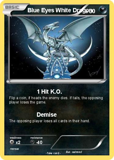 Pokemon Blue Eyes White Dragon