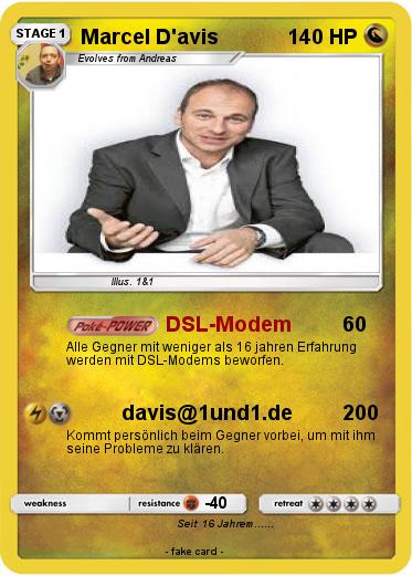 Pokemon Marcel D'avis