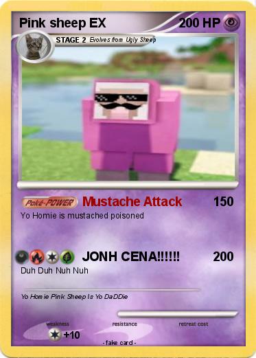 Pokemon Pink sheep EX