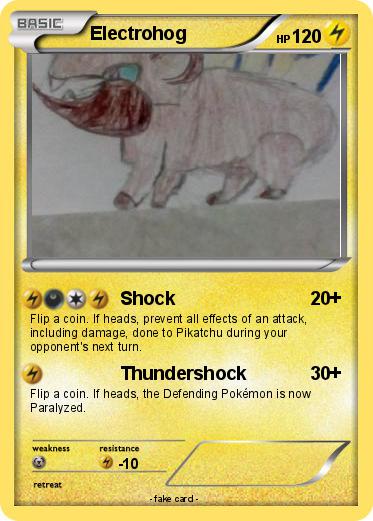 Pokemon Electrohog