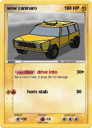 Pokemon wow caninaro