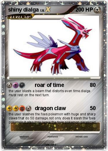 Pokemon shiny dialga