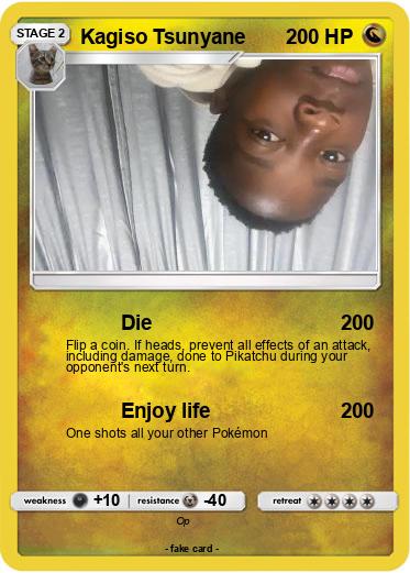 Pokemon Kagiso Tsunyane