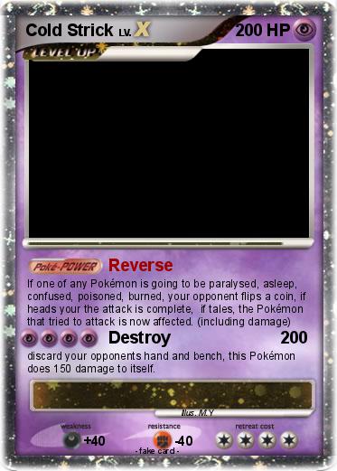 Pokemon Cold Strick