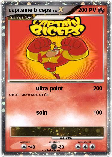 Pokemon capitaine biceps