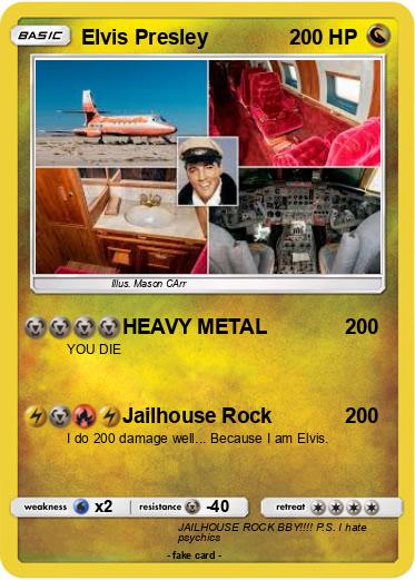 Pokemon Elvis Presley