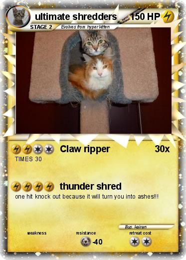 Pokemon ultimate shredders
