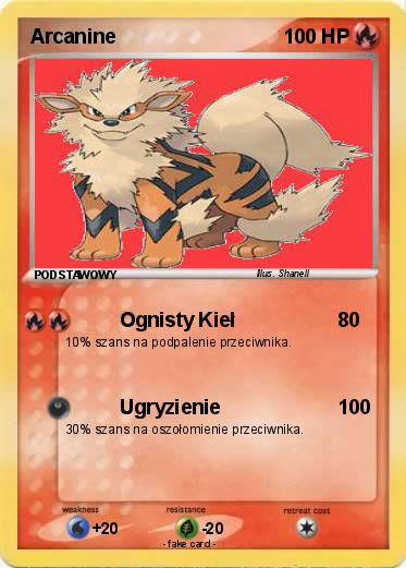 Pokemon Arcanine