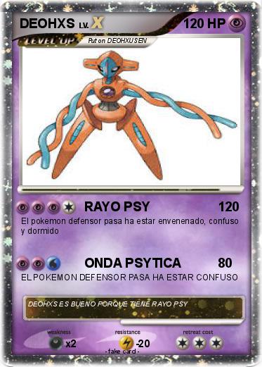 Pokemon DEOHXS