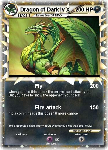 Pokemon Dragon of Dark lv X