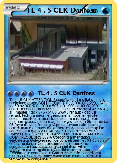 Pokemon TL 4 . 5 CLK Danfoss