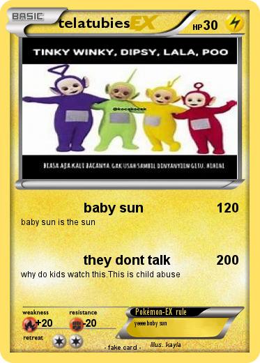 Pokemon telatubies