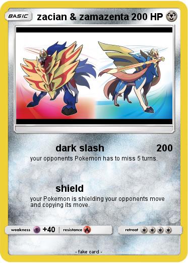 Pokemon zacian & zamazenta