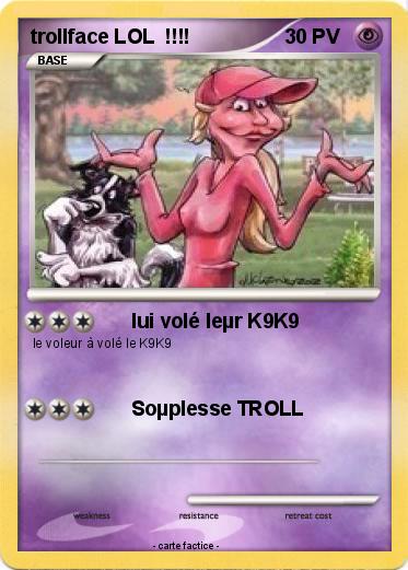 Pokemon trollface LOL  !!!!