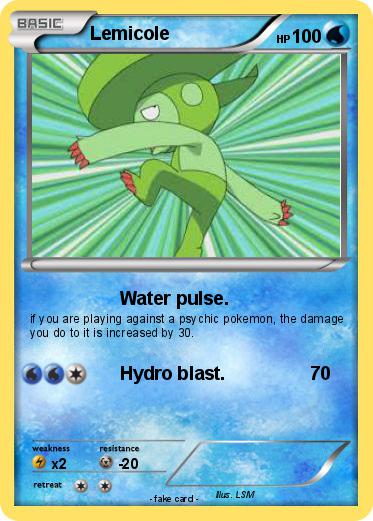 Pokemon Lemicole