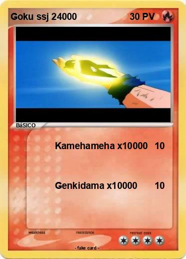Pokemon Goku ssj 24000