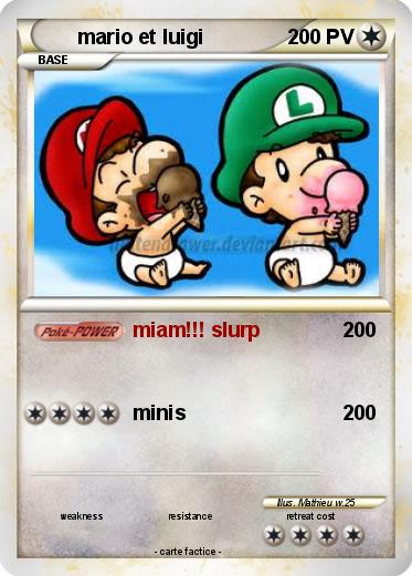 Pokemon mario et luigi