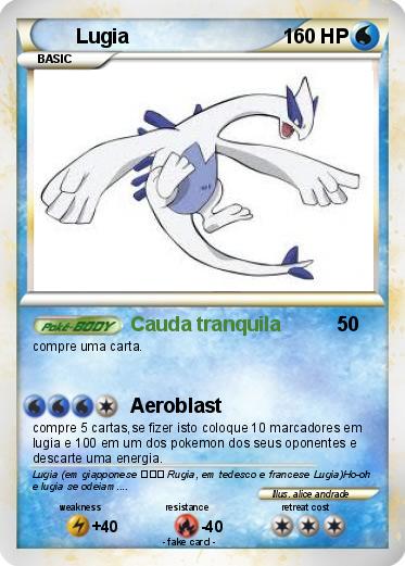 Pokemon Lugia