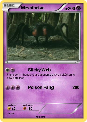 Pokemon Mesothelae