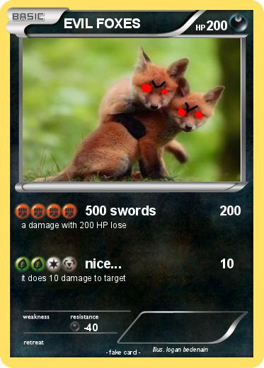 Pokemon EVIL FOXES