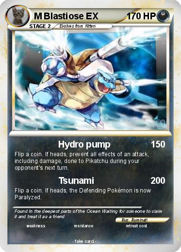 Pokemon M Blastiose EX