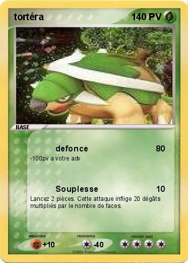 Pokemon tortéra