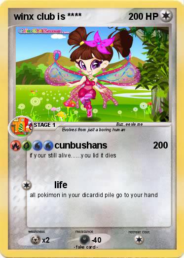 Pokemon winx club is ****
