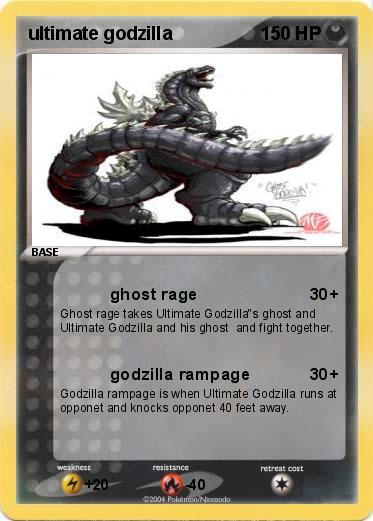 Pokemon ultimate godzilla